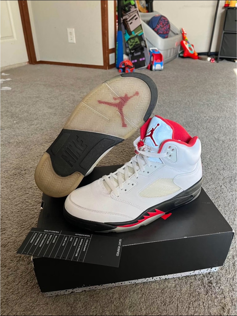 Nike Air Jordan Retro 5’s